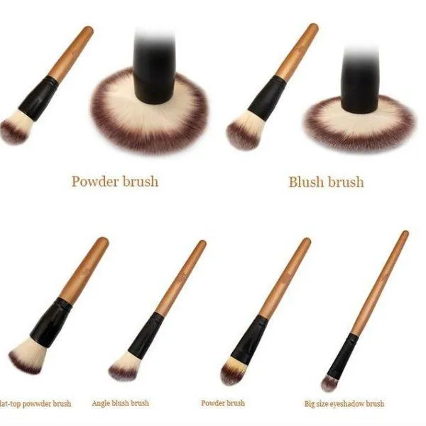 OPV BEAUTY 15 Piece Golden Brush Set