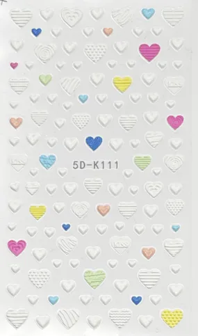 PASTIES 5D Hearts