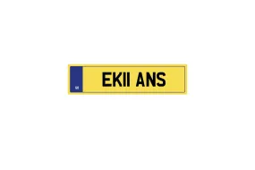 Private Plate EK11 ANS