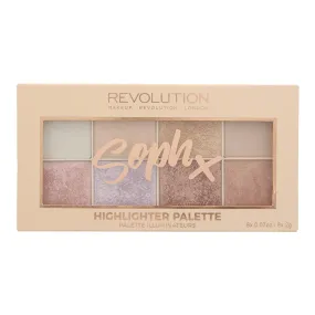 Revolution Soph Highlighter Palette 8 x 2g