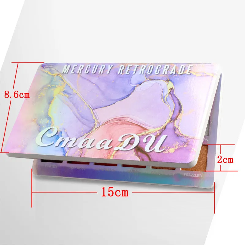 Shimmering 18-Color EVA Glitter Eyeshadow Palette