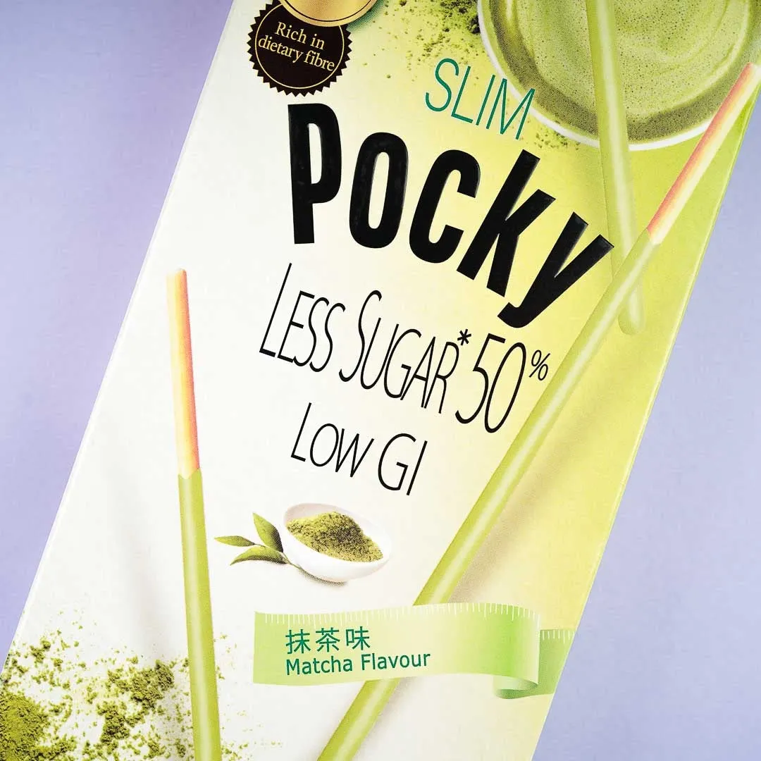 Slim Pocky Biscuit Sticks - Matcha