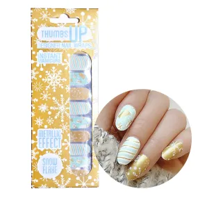Snow Flakes Nail Wraps