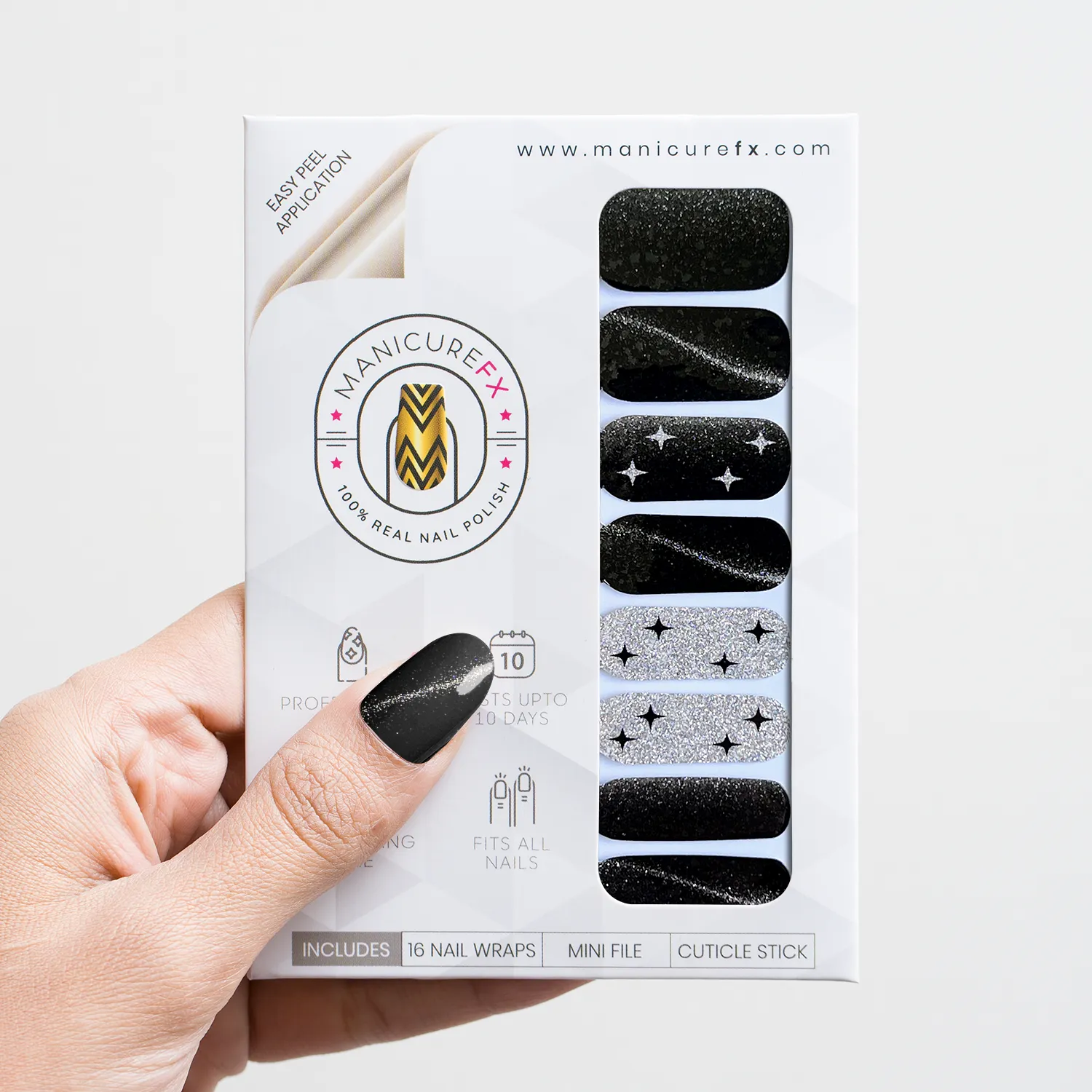 Starlit Shimmer - Nail Wraps (Standard)