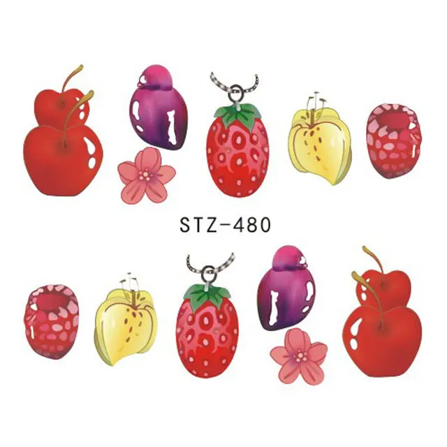 Summer Desserts | 15 Colors To Choose From | Nail Art Decals