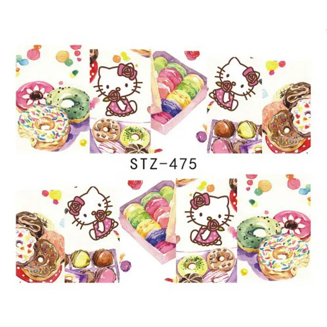 Summer Desserts | 15 Colors To Choose From | Nail Art Decals