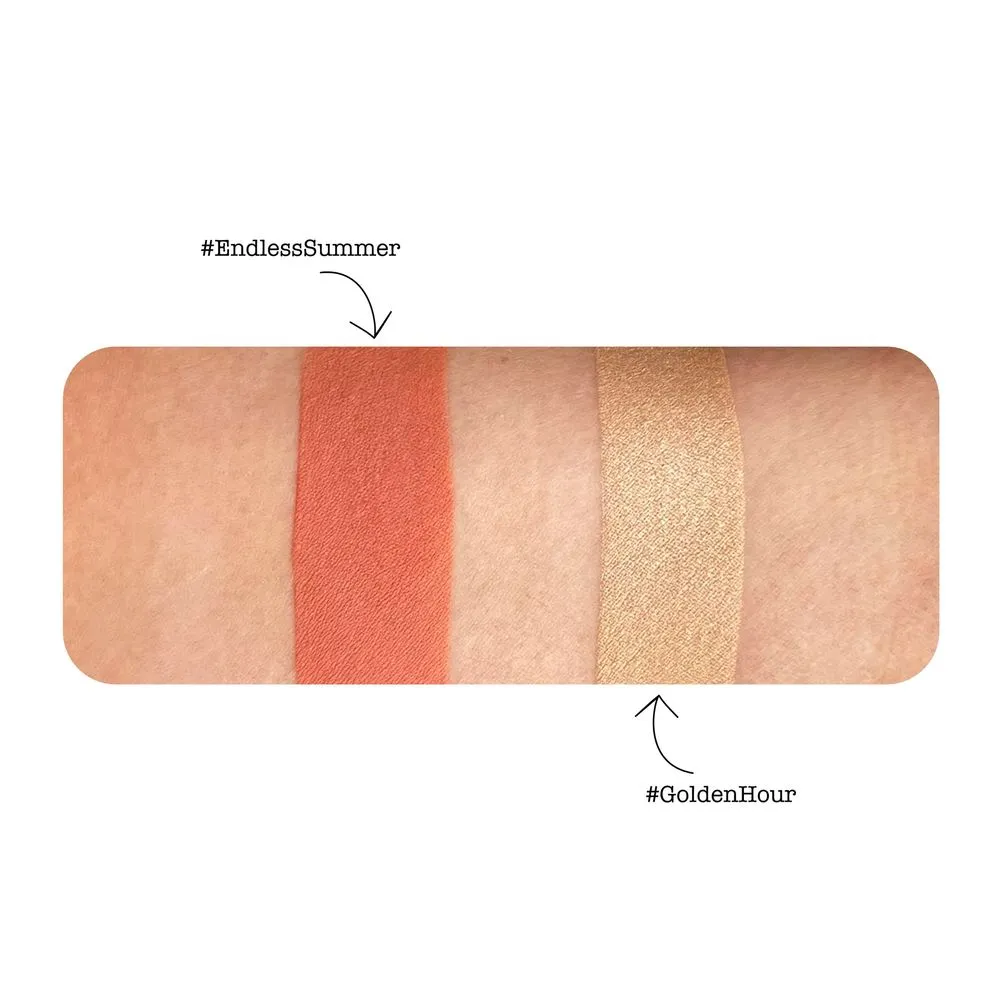 theBalm Gold Coast Face Palette - Model Roz x theBalm