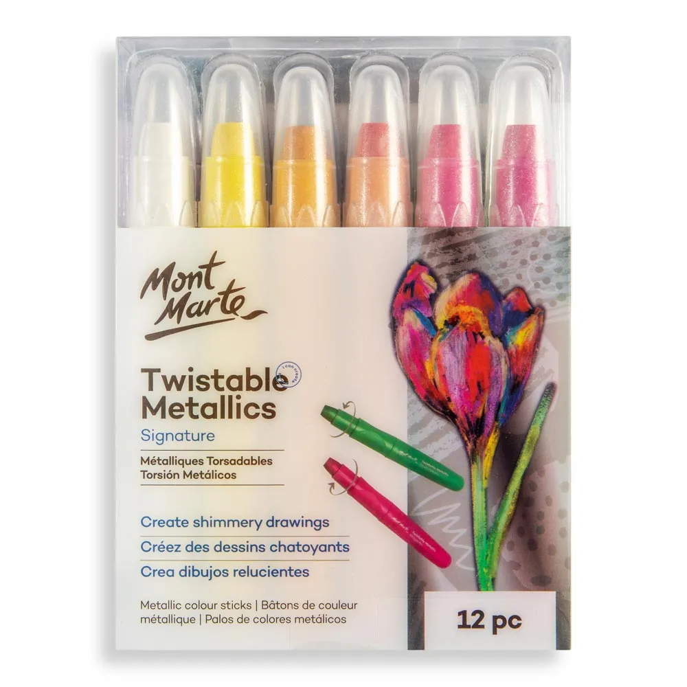 Twistable Metallics Signature 12pc