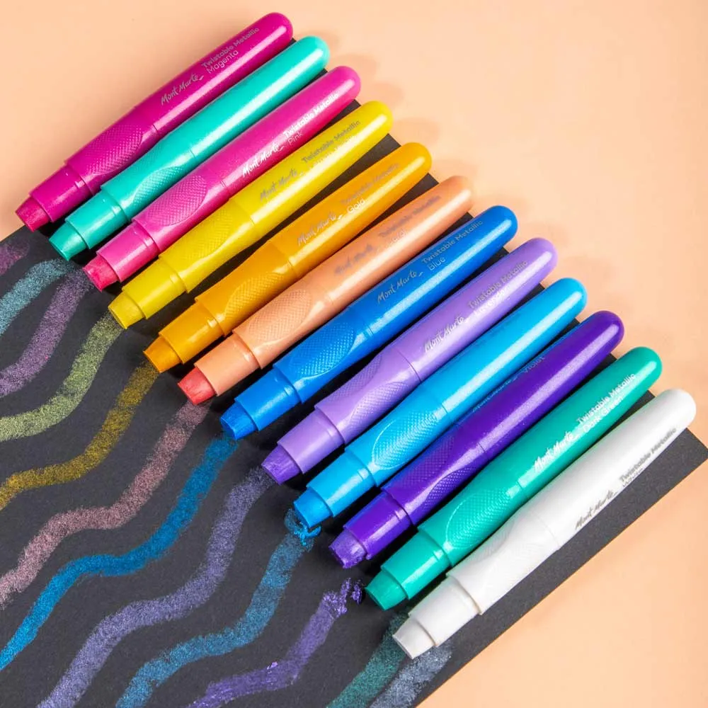 Twistable Metallics Signature 12pc
