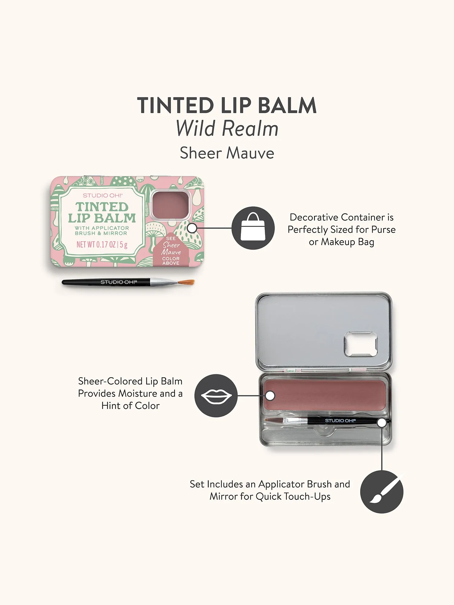 Wild Realm Tinted Lip Balm
