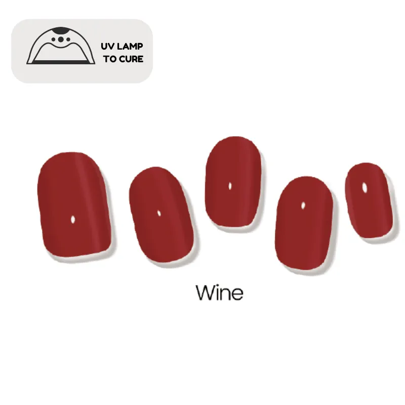 Wine | Jellies DIY Soft Semi Cured Gel Nail Wraps