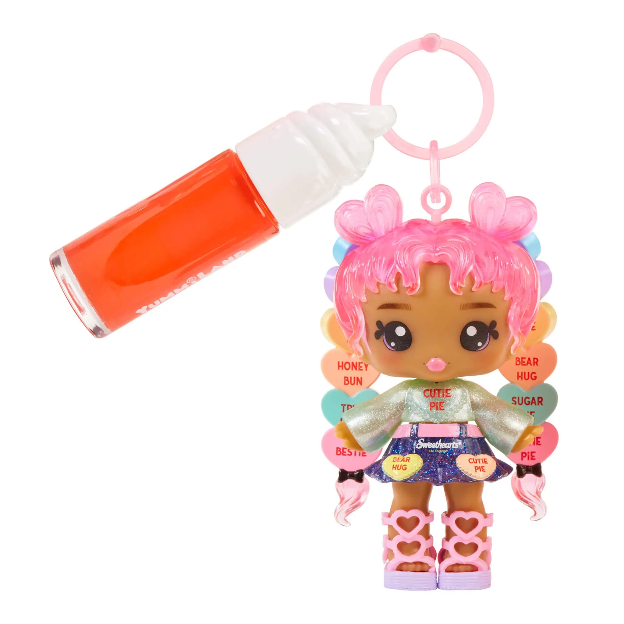 Yummiland x Sweethearts® Lip Gloss Doll - Lily Hearts